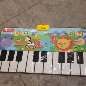 Fisher price piano mat